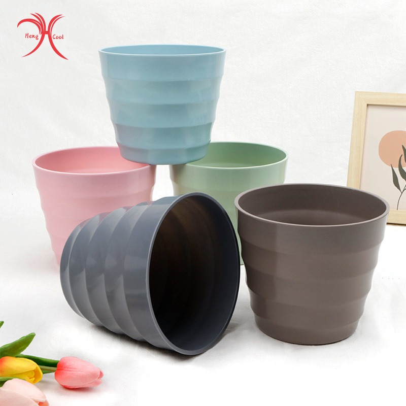 Wholesale bulk Custom planters flower pots colorful custom flower pots for garden