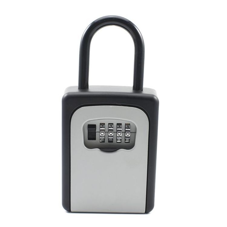 YH9217 Combination double key Lock box with Code for House Key Storage