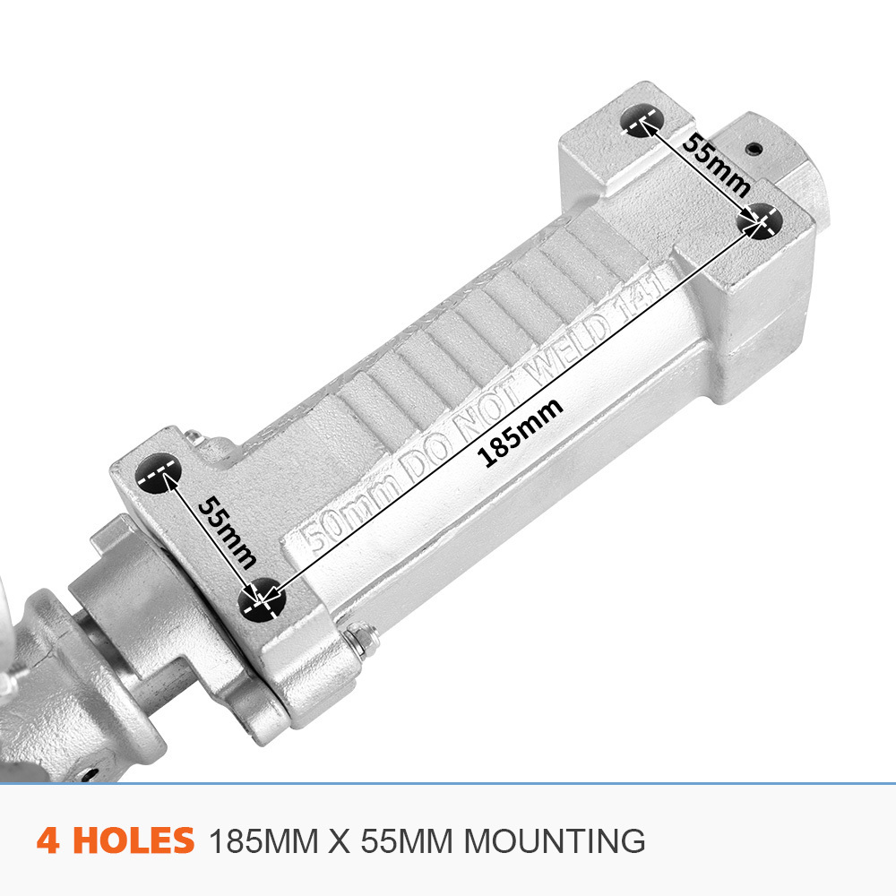 YH1973 2t Rated 4 Trailer Override Coupling Hitch Mechanical Brake Bracket