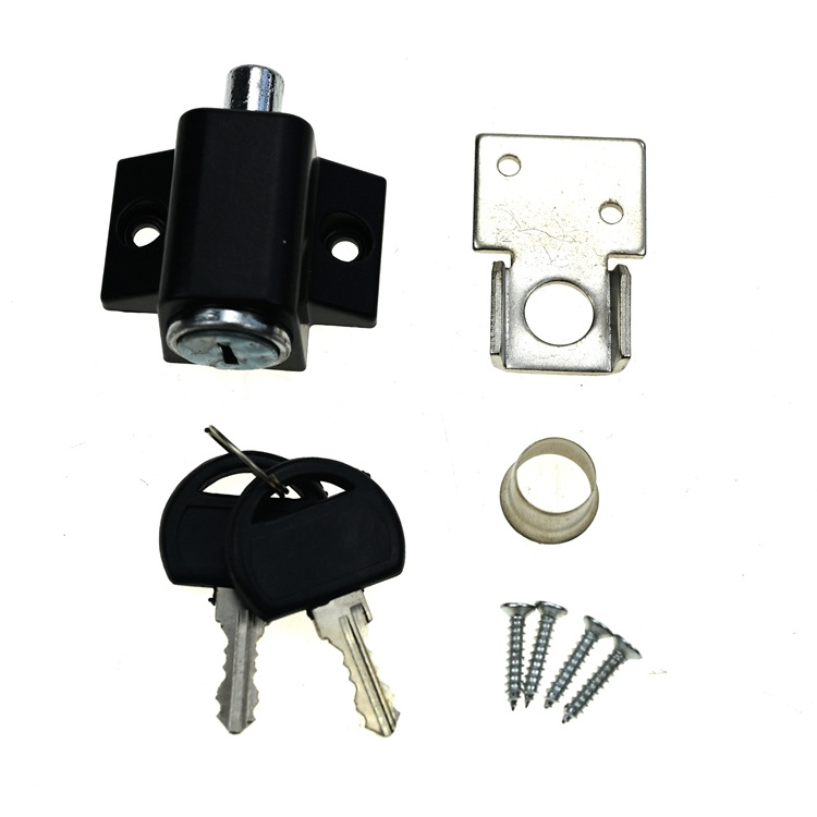 YH2233 T-shaped window jammer sash lock handle latch child protection lock