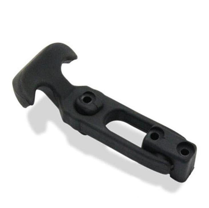 YH1990 Rubber Hood Catch Flexible T-Handle Hasp Rubber Flexible Draw Latches with Brackets for Tool Box