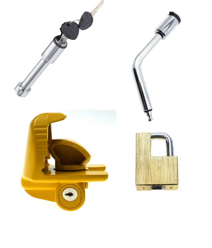 YH7278 Trailer Lock Trailer Connect Lock Adjustable trailer Safety Lock Keyed Alike Kit