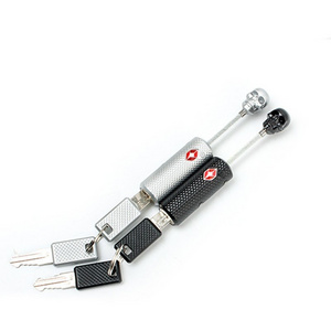 YH1499 TSA Security luggage cable combination lock Zinc alloy lock combination travel cable TSA lock