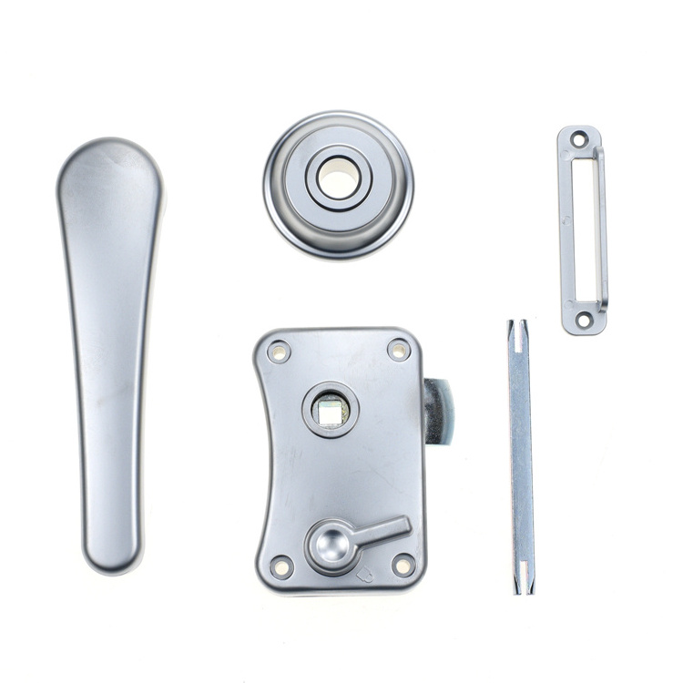 YH1475 Polished Chrome Durable Bathroom Camper Trailer Boat Caravan RV Toilet Door Locks