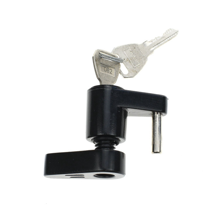 YH9008  Zinc alloy Trailer Hitch Coupler Tongue Lock Cheap light small trailer lock