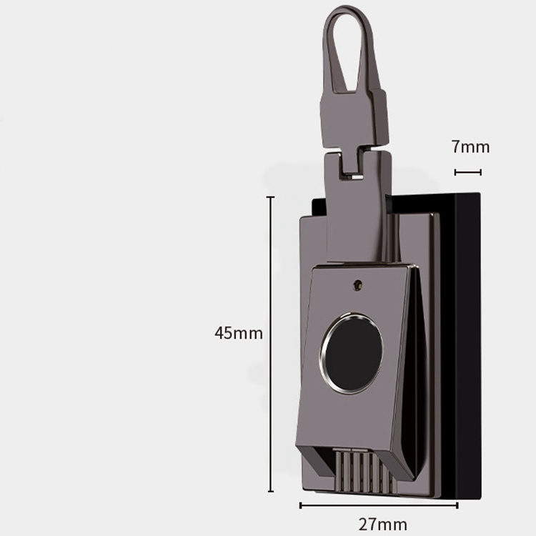 YH2279 Computer bag fingerprint lock bag Backpack zipper briefcase Smart fingerprint lock