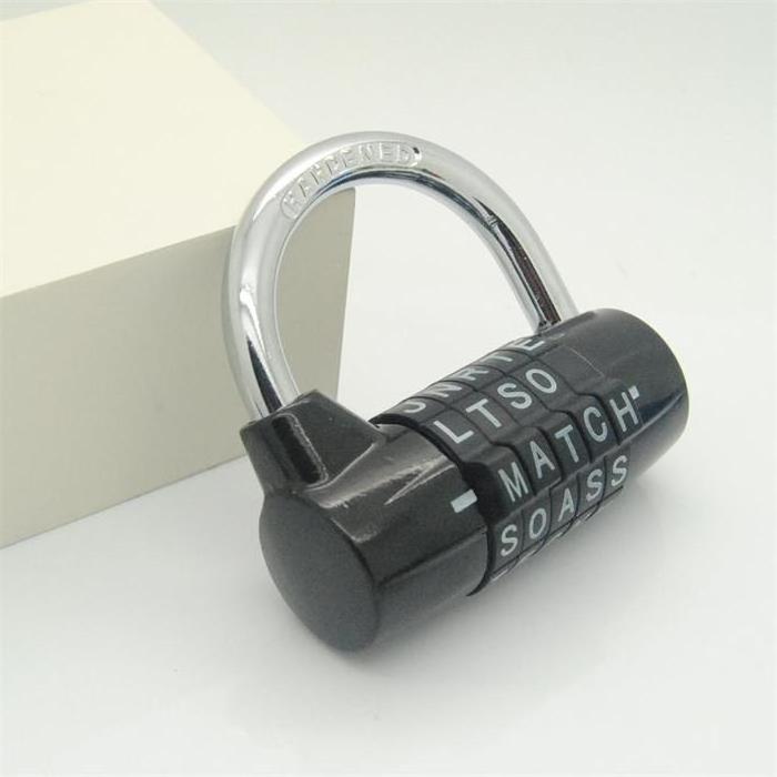 YH9190 Gym letter lock combination lock locker door password padlock for letter combination lock