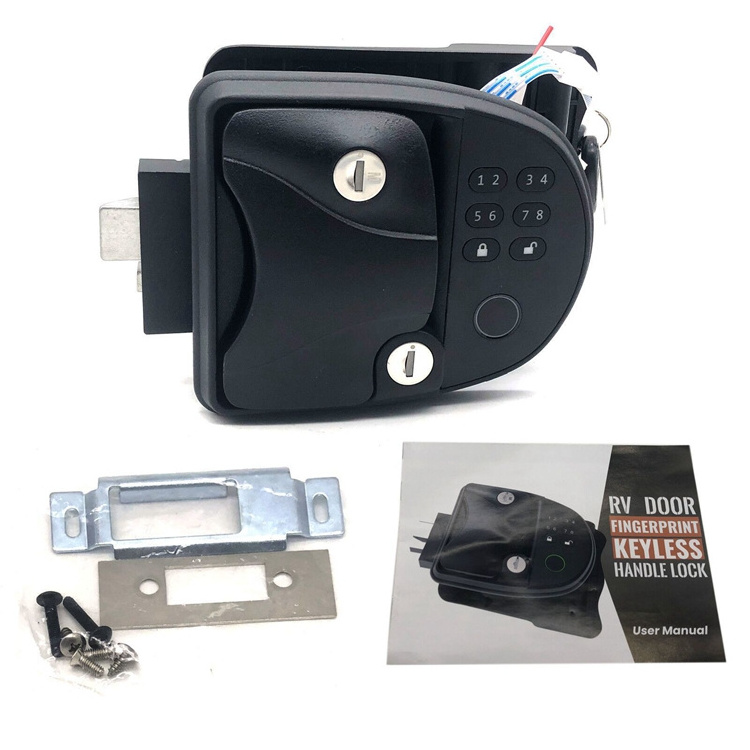 YH2299 New design Smart RV LOCK fingerprint password remote control RV lock car  digiatal door lock