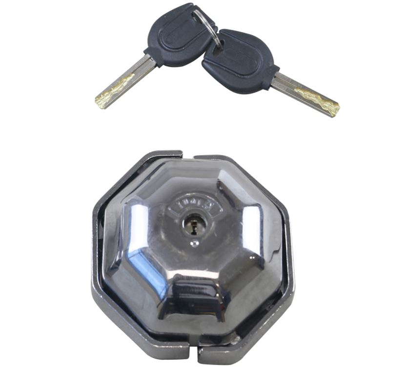 YH2199  Zinc Alloy  Hockey Puck Lock Hidden Caravan Door Lock  Motorhome Door Lock