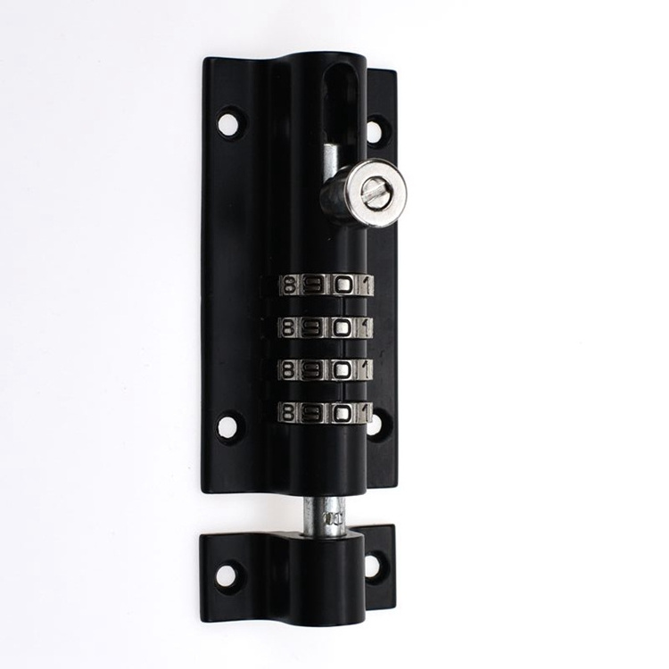 YH1880  High Security Plug 4-Dial Combination Sliding Bolt Lock