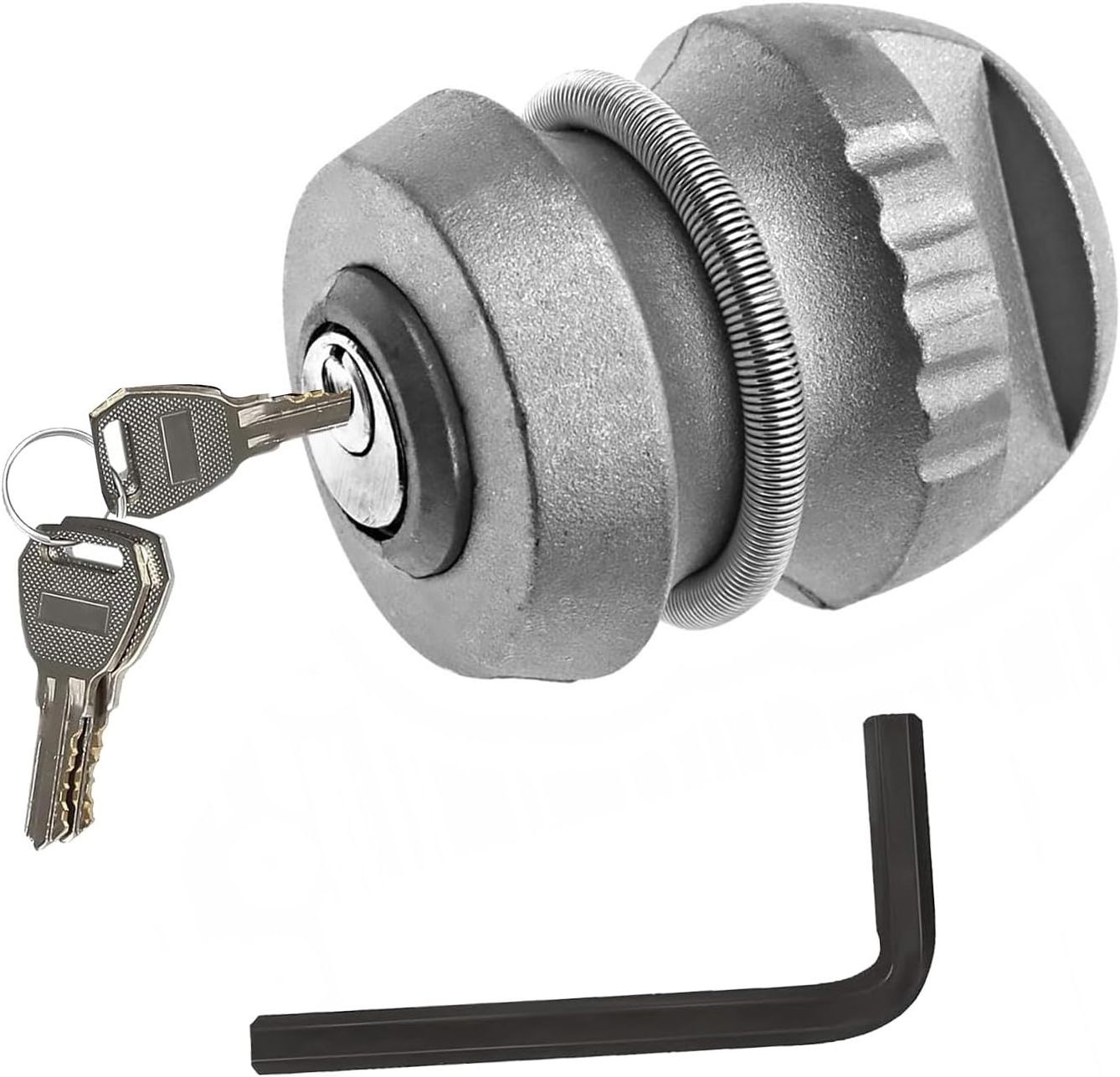 YH1917 Keyed Different or Aliked 50mm Trailer Tow Ball  Caravan Lock With 2 Keys