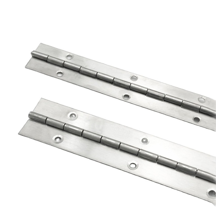 YH9032 Furniture stainless steel long type hinge piano hinge