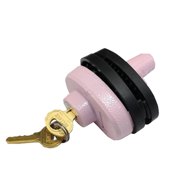 YH1903 RTS Batch Pink Trigger lock A safety lock with a key