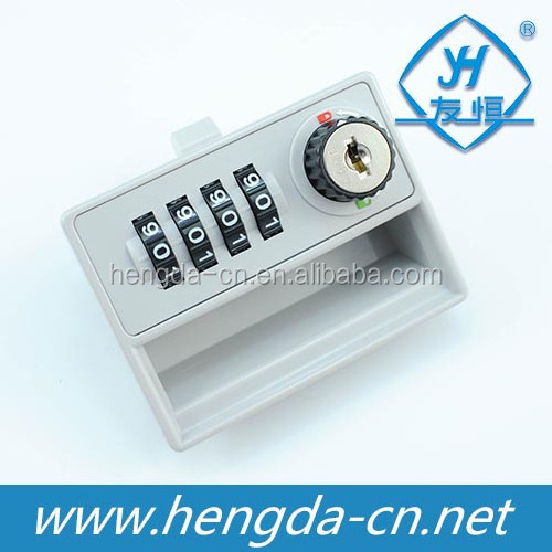 YH1207 4digit high quality plastic combination number locks for locker