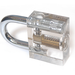 YH9117 Transparent Practice Cutaway Wafer lock