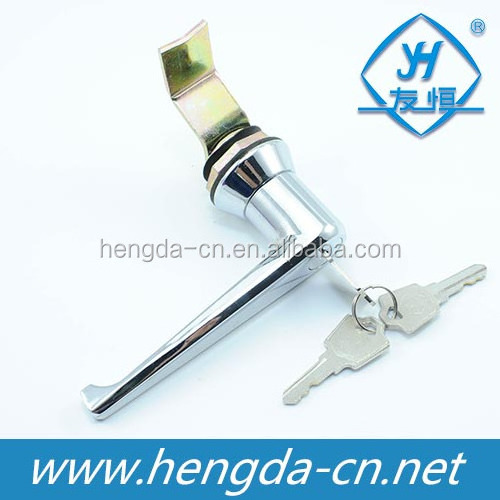 YH1301 Top grade glass shower door handles sliding door handle lock glass door lever handle