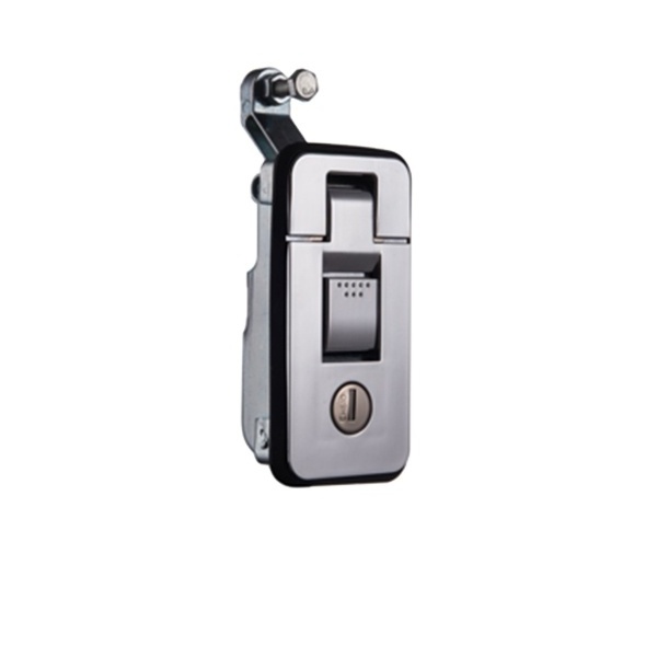 Small Locking Sealed Push Button Lever Latch