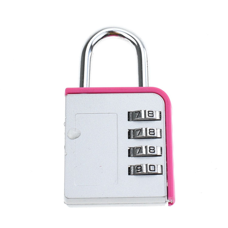 YH9052 4-digital Combination lock Small Travel Luggage secure Padlock