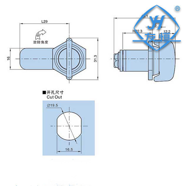 Cross door lock guard security locks