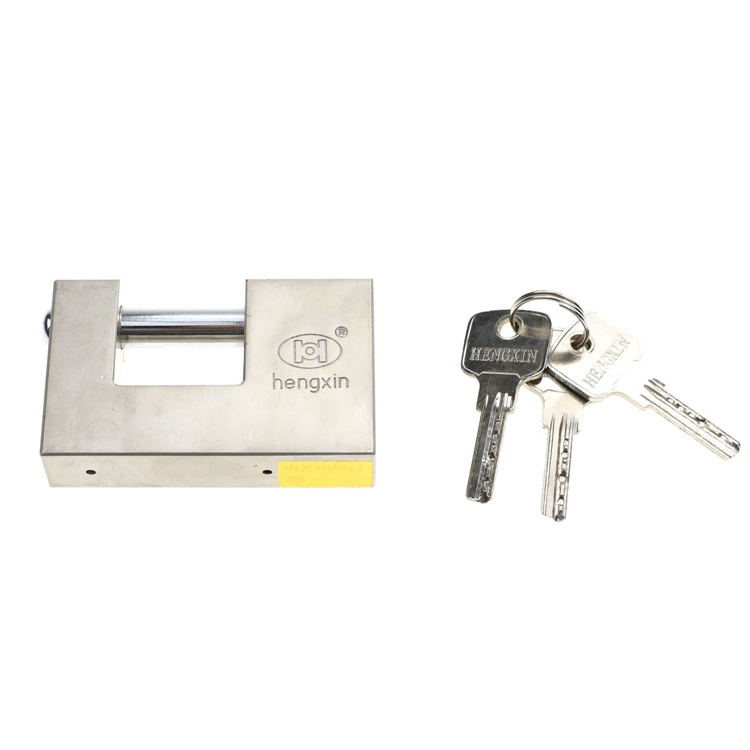 YH1113 Top Security Iron Padlock Rectangle Door Gate Padlock Keyed Alike