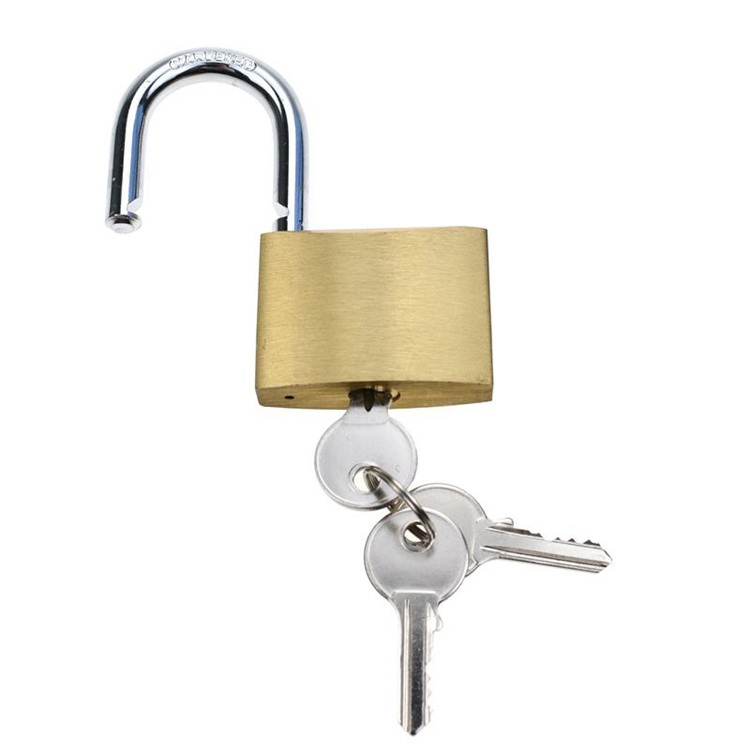 YH1268 Heavy Duty Long Shackle Solid Brass Padlock/Copper lock