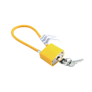 YH1909 Laminated 15" long cable wire gun key lock