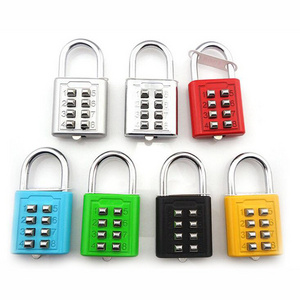 YH1069 Top Security Push Button Combination Padlock 8 Digit Gate Lock