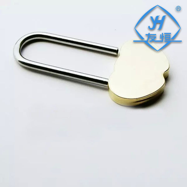 YH1019 Factory Wholesale Solid Brass Love Lock Wish Lock Double Heart Padlock