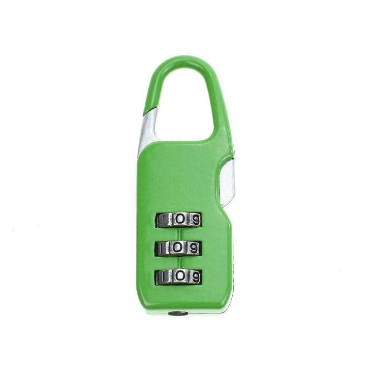 YH1131 Combination Padlock 3 Digits Safe Small Suitcase Padlock Luggage Backpack Mini Cute Lock