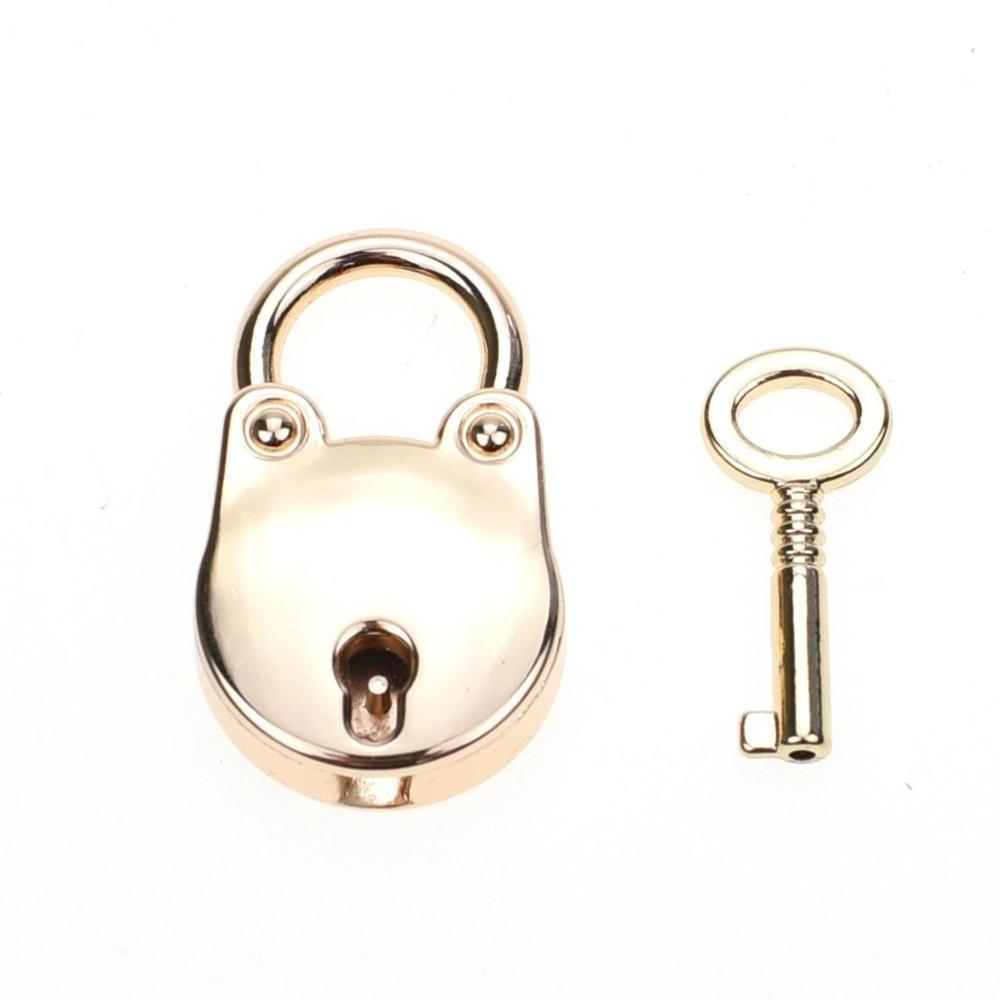 YH1663 Travel lock Box lock bag lock Mini Cute Zinc Alloy Bear Padlock