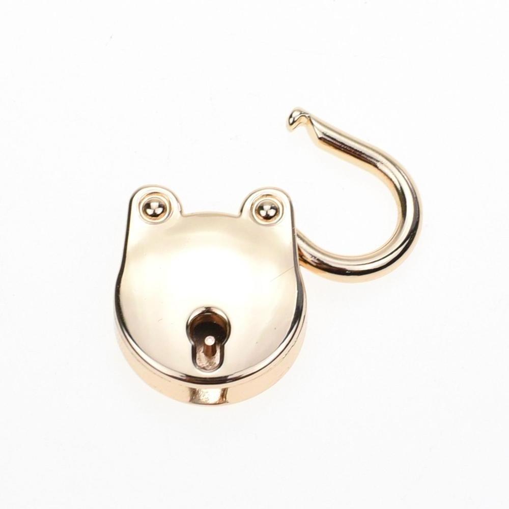 YH1663 Travel lock Box lock bag lock Mini Cute Zinc Alloy Bear Padlock