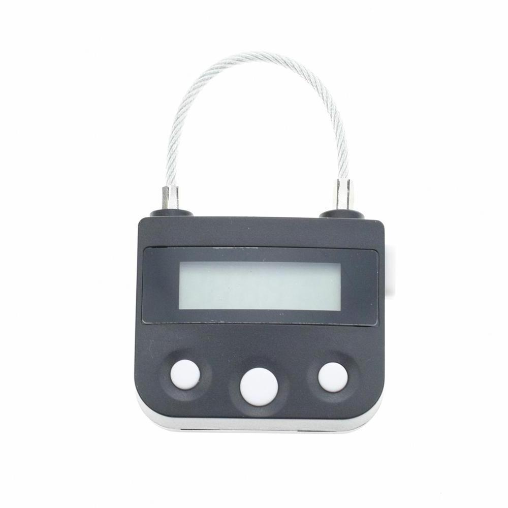 YH1519 timer  timing lock prevent addiction rechargeable electric timer set up time padlock