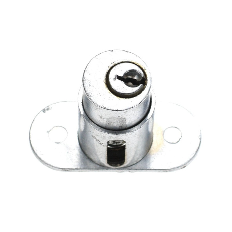 YH2744 Chrome plated Round File cabinet cam lock  door latch  cam lock