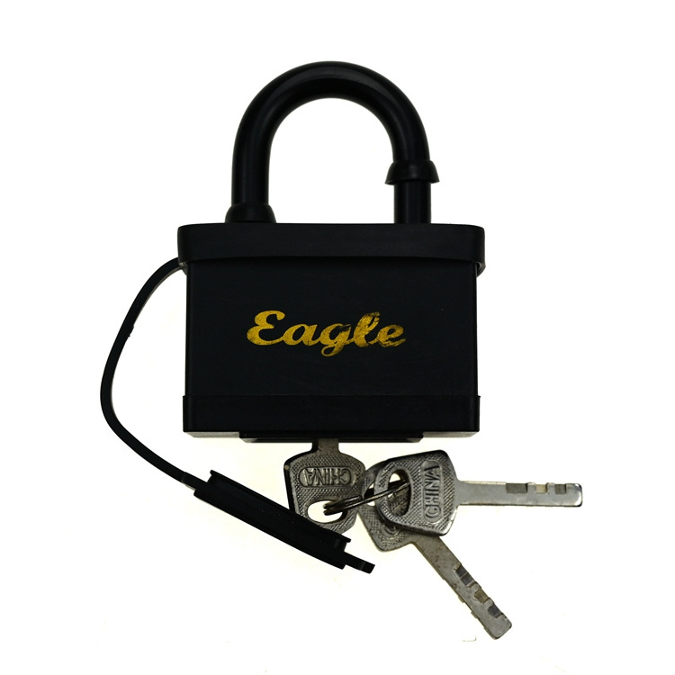 YH2241 Steel Laminated Padlock Safety Hardened American Iron Padlock With Pvc Cover