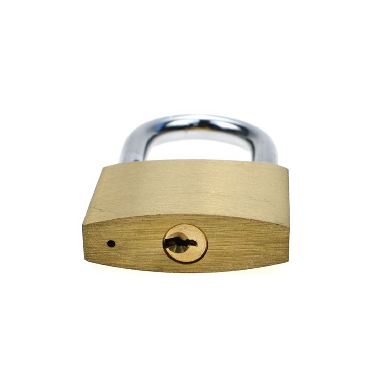 YH1268 Brass Padlock Heavy Duty Padlock mini lock and key  with 3 keys