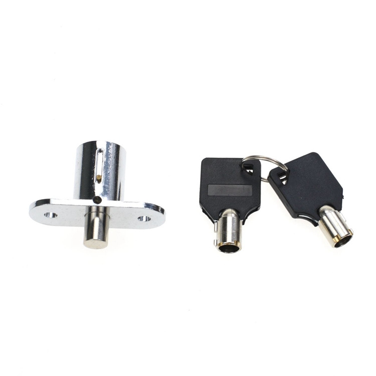 YH2748  file cabinet front lock head lock ,Desk cabinet lock triple interlock,core low cabinet lock lever