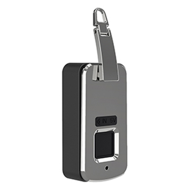 YH2264  Waterproof smart fingerprint padlock Luggage Lock Bag Smart Padlock Box Package Lock