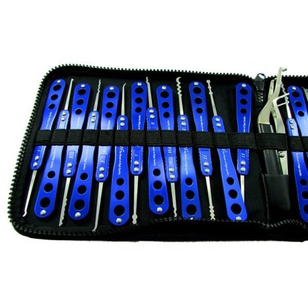 YH9124 30-in-1 Lock Picks Tools Set Lock Opener Locksmith Picking