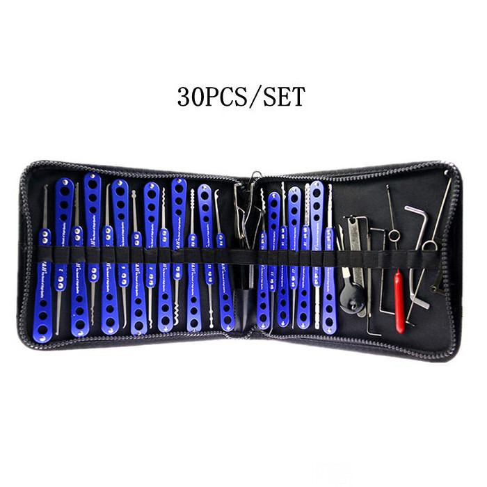 YH9124 30-in-1 Lock Picks Tools Set Lock Opener Locksmith Picking