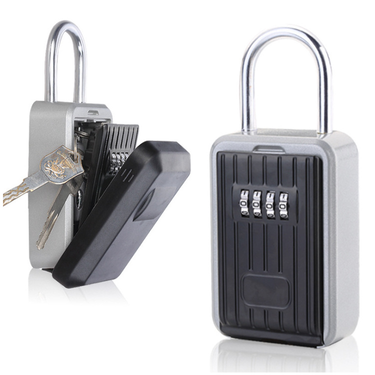 YH8901 Key Lock Box Wall Mounted Key Safe Box Weatherproof 4 Digit Combination Key Storage Lock Box indoor outdoor