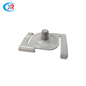 Customized Design Suspended Ceiling Accessories Drop Ceiling Track Clips Oblong T-Bar white suspended ceiling clip