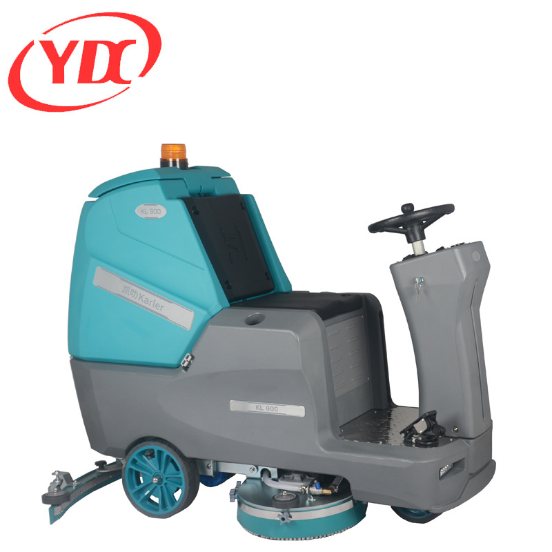 SUZHOU YUDA easy walk behind motor brush park road cleaning sidewalk push power electric street road industrial floor sweeper