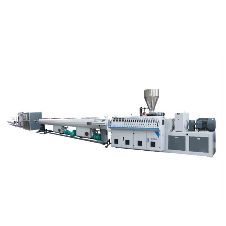 Faygo Union 110mm~250mm pvc pipe production extrusion line with pvc profile plastic extruder machine