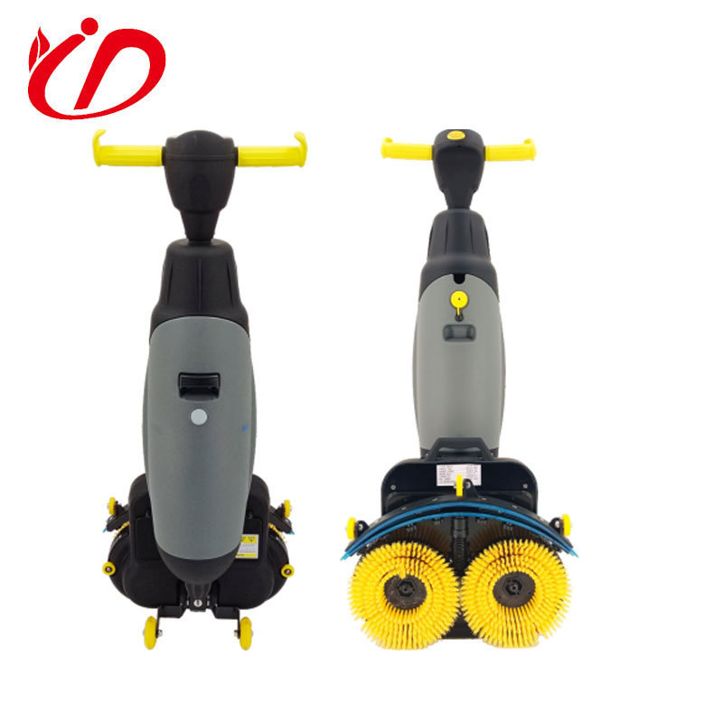 Suzhou Yuda Mini Hand Held Floor Scrubber with Lithium  Flooring Cleaning Machine Household Spin Power Brush