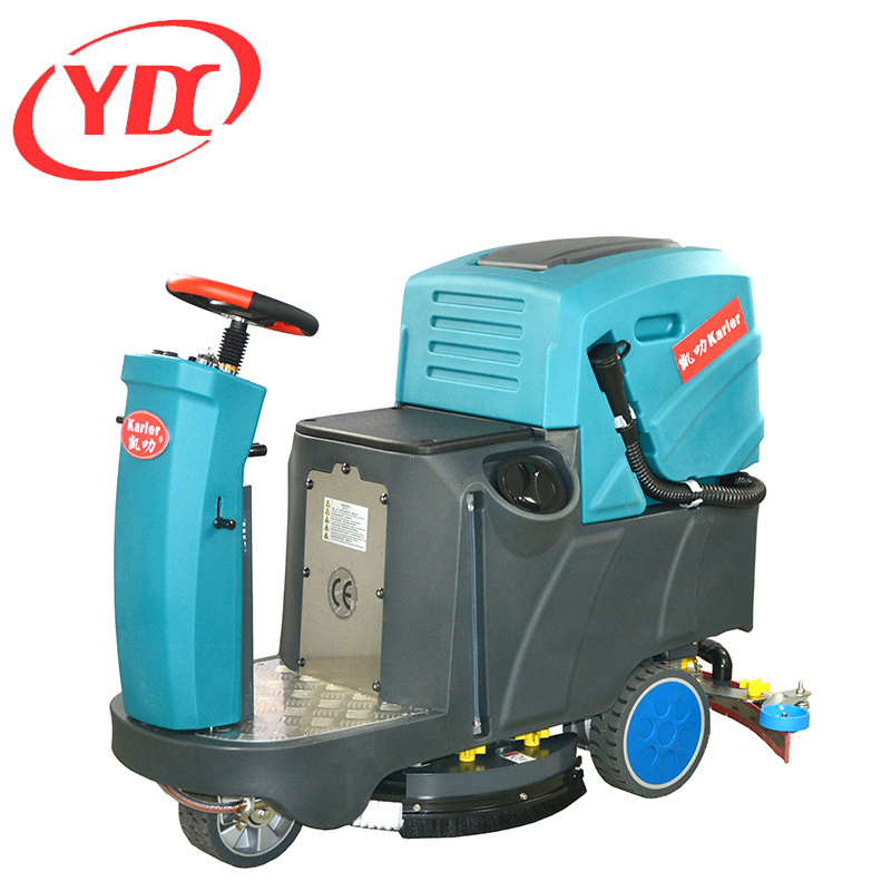 SUZHOU YUDA easy walk behind motor brush park road cleaning sidewalk push power electric street road industrial floor sweeper