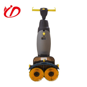 Suzhou Yuda Mini Hand Held Floor Scrubber with Lithium  Flooring Cleaning Machine Household Spin Power Brush