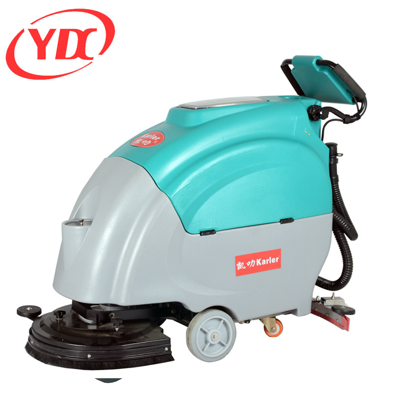 SUZHOU YUDA easy walk behind motor brush park road cleaning sidewalk push power electric street road industrial floor sweeper