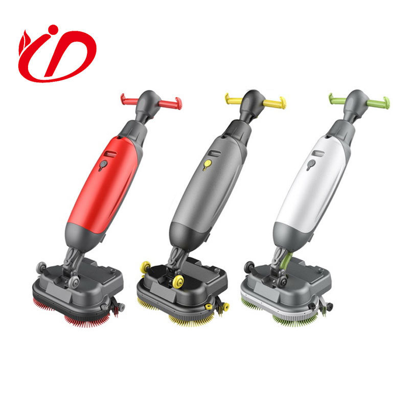 Suzhou Yuda Mini Hand Held Floor Scrubber with Lithium  Flooring Cleaning Machine Household Spin Power Brush