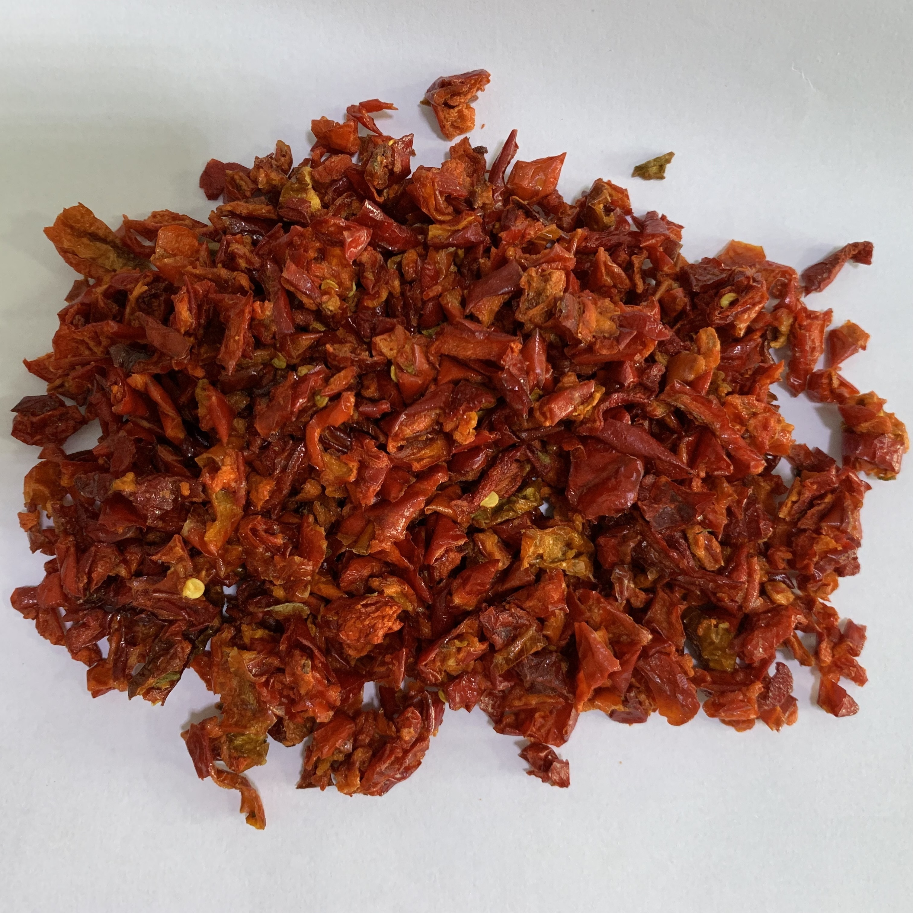 Factory supply Dehydrated vegetables air dried red bell pepper flakes sweet paprika granules