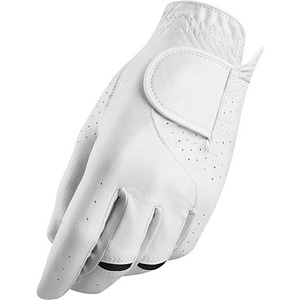 Golf Club Suits Leather Material Outdoor Indoor Gloves Use and wholesale golf gloves Golf Gloves